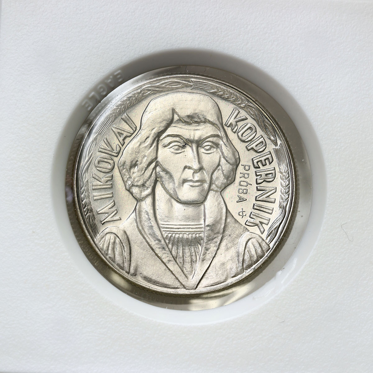 PRL. PRÓBA Nikiel 10 złotych 1967 – Mikołaj Kopernik